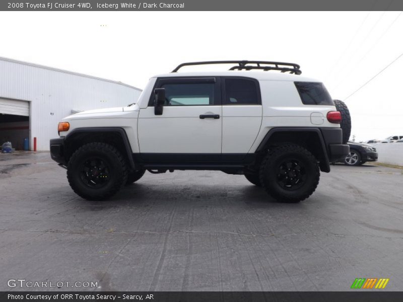 Iceberg White / Dark Charcoal 2008 Toyota FJ Cruiser 4WD