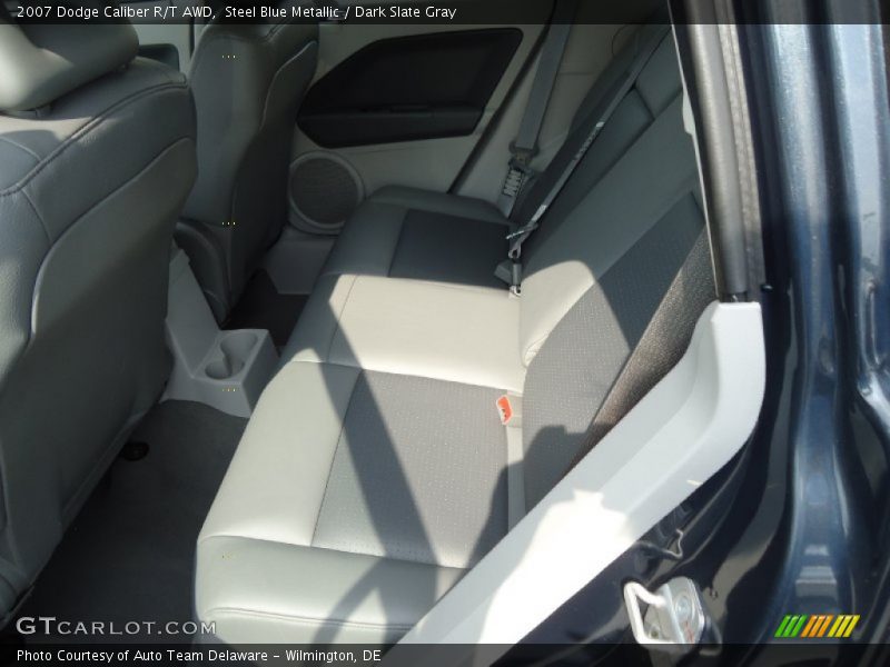 Steel Blue Metallic / Dark Slate Gray 2007 Dodge Caliber R/T AWD