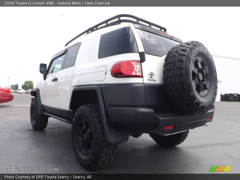 Iceberg White / Dark Charcoal 2008 Toyota FJ Cruiser 4WD