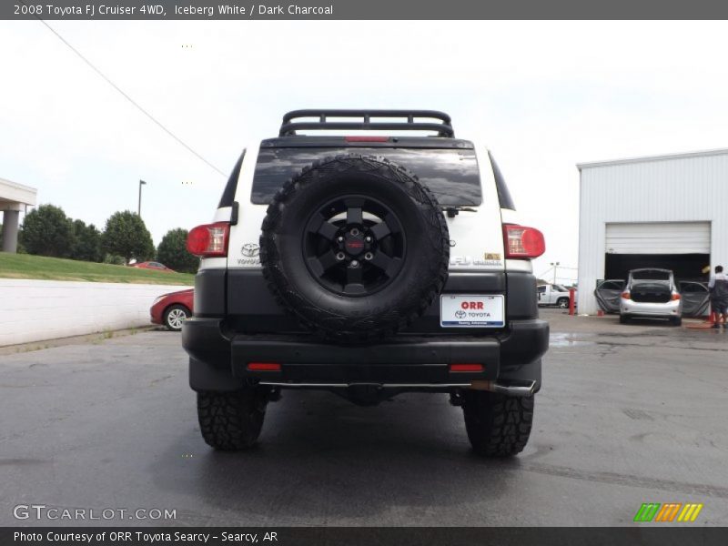 Iceberg White / Dark Charcoal 2008 Toyota FJ Cruiser 4WD