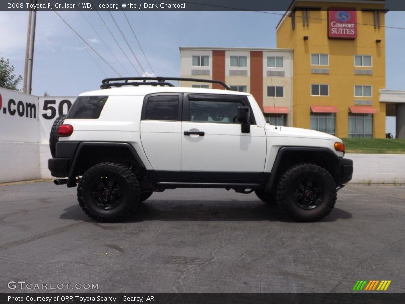 Iceberg White / Dark Charcoal 2008 Toyota FJ Cruiser 4WD