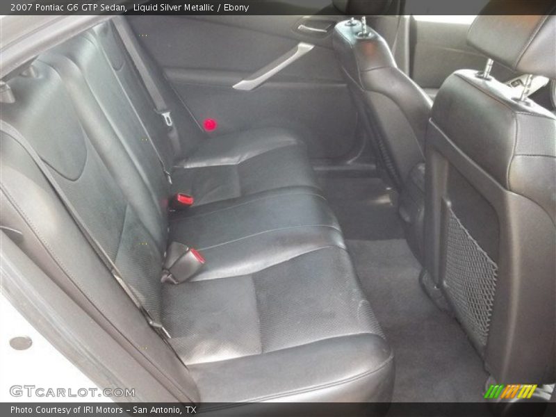 Liquid Silver Metallic / Ebony 2007 Pontiac G6 GTP Sedan