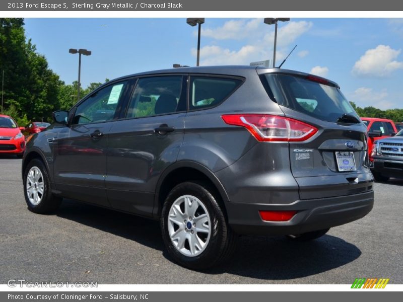 Sterling Gray Metallic / Charcoal Black 2013 Ford Escape S