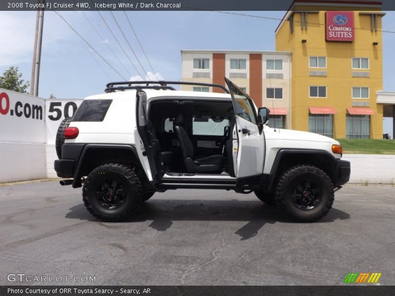 Iceberg White / Dark Charcoal 2008 Toyota FJ Cruiser 4WD