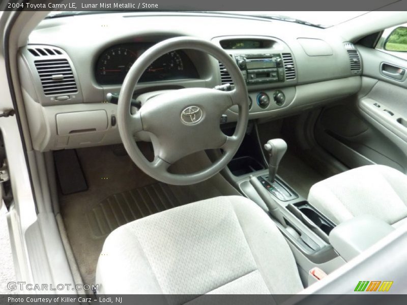 Lunar Mist Metallic / Stone 2004 Toyota Camry LE