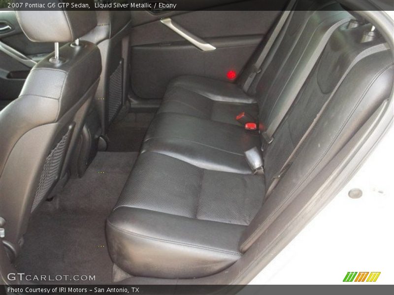 Liquid Silver Metallic / Ebony 2007 Pontiac G6 GTP Sedan