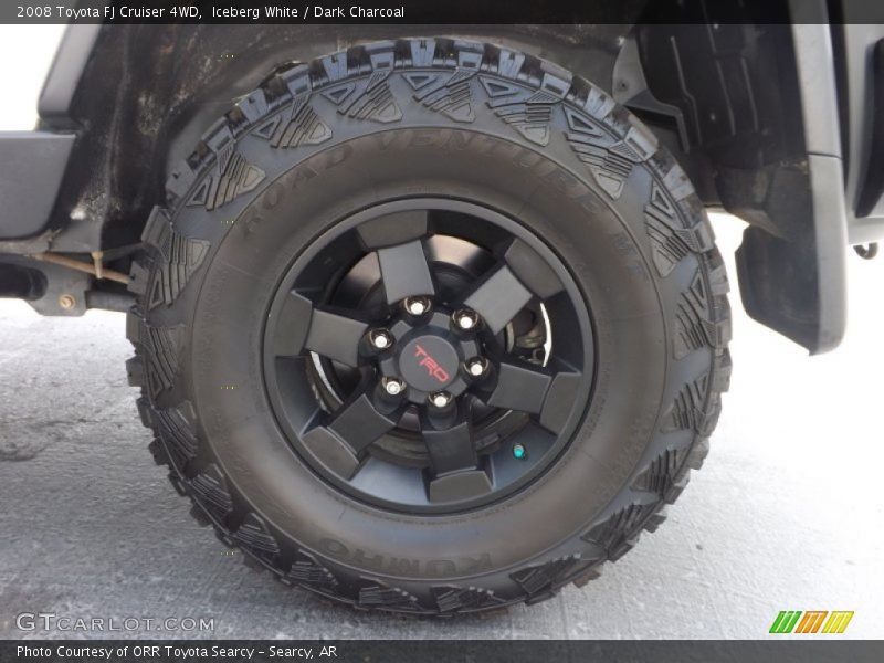 Iceberg White / Dark Charcoal 2008 Toyota FJ Cruiser 4WD