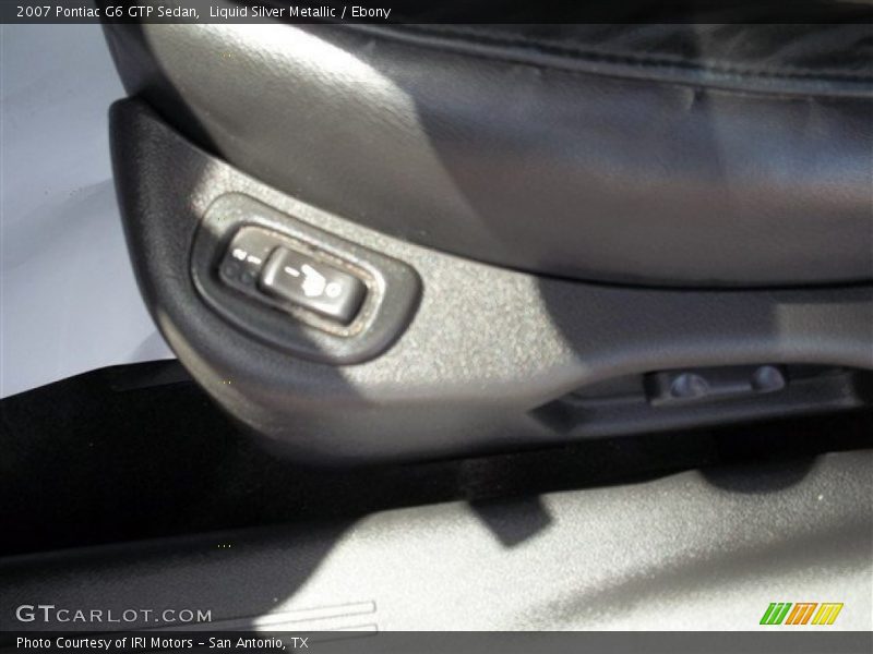 Liquid Silver Metallic / Ebony 2007 Pontiac G6 GTP Sedan