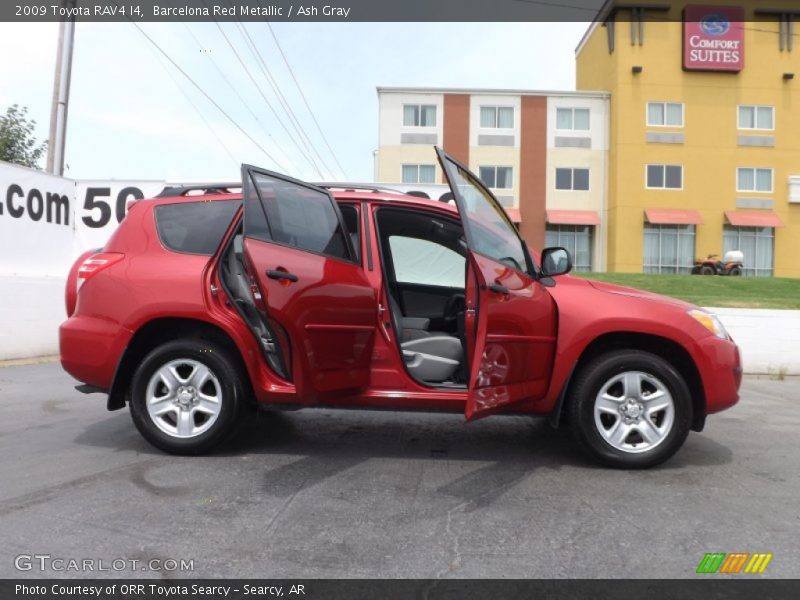 Barcelona Red Metallic / Ash Gray 2009 Toyota RAV4 I4