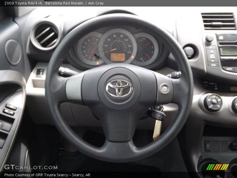 Barcelona Red Metallic / Ash Gray 2009 Toyota RAV4 I4