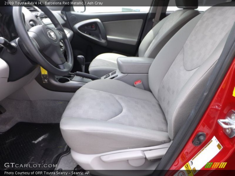 Barcelona Red Metallic / Ash Gray 2009 Toyota RAV4 I4