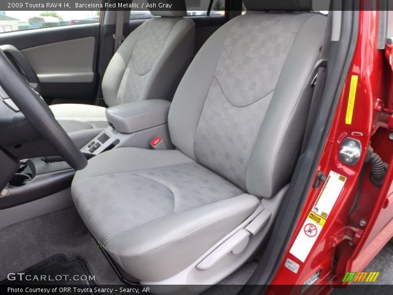 Barcelona Red Metallic / Ash Gray 2009 Toyota RAV4 I4