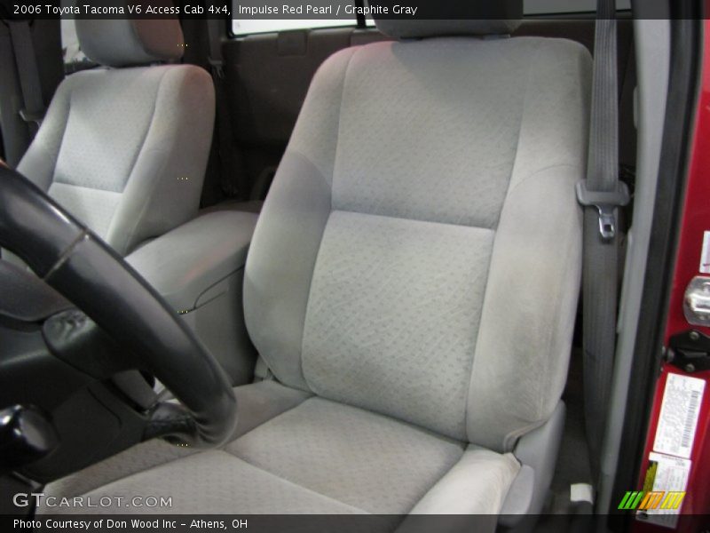 Impulse Red Pearl / Graphite Gray 2006 Toyota Tacoma V6 Access Cab 4x4