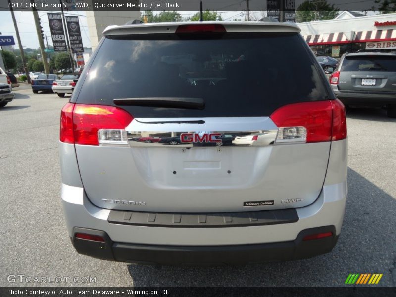 Quicksilver Metallic / Jet Black 2012 GMC Terrain SLE AWD