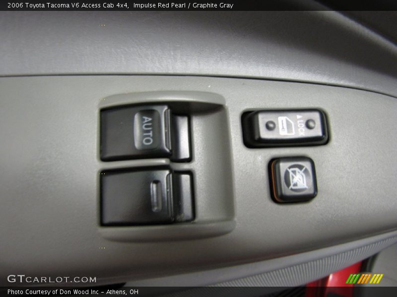 Impulse Red Pearl / Graphite Gray 2006 Toyota Tacoma V6 Access Cab 4x4
