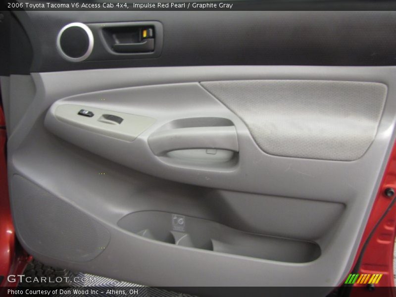 Impulse Red Pearl / Graphite Gray 2006 Toyota Tacoma V6 Access Cab 4x4