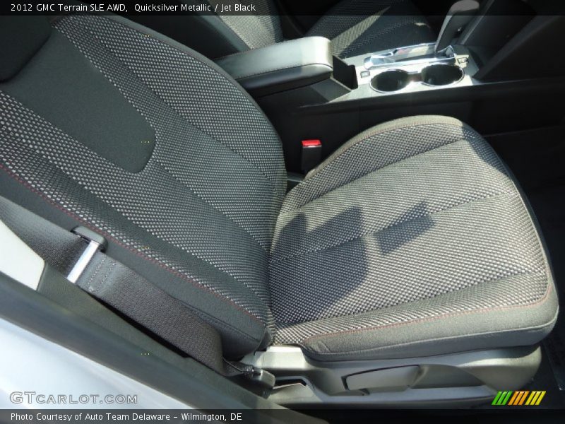 Quicksilver Metallic / Jet Black 2012 GMC Terrain SLE AWD