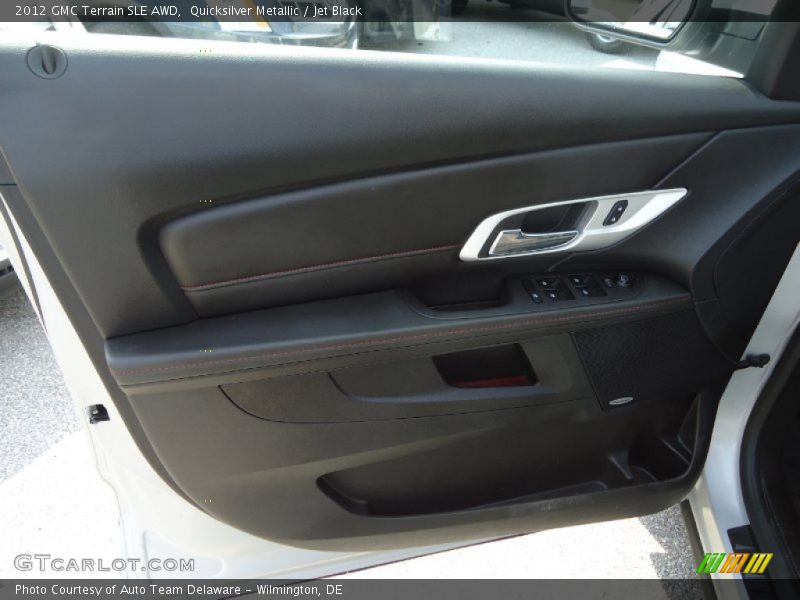 Quicksilver Metallic / Jet Black 2012 GMC Terrain SLE AWD