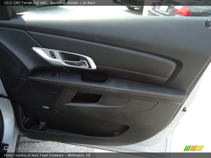 Quicksilver Metallic / Jet Black 2012 GMC Terrain SLE AWD