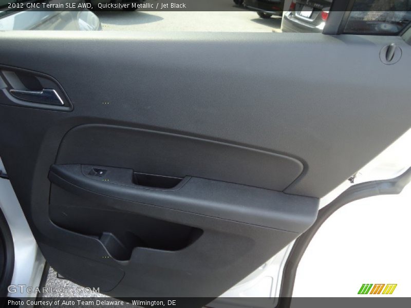 Quicksilver Metallic / Jet Black 2012 GMC Terrain SLE AWD
