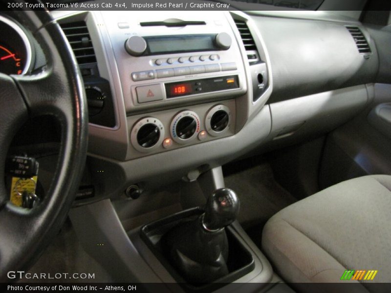 Impulse Red Pearl / Graphite Gray 2006 Toyota Tacoma V6 Access Cab 4x4