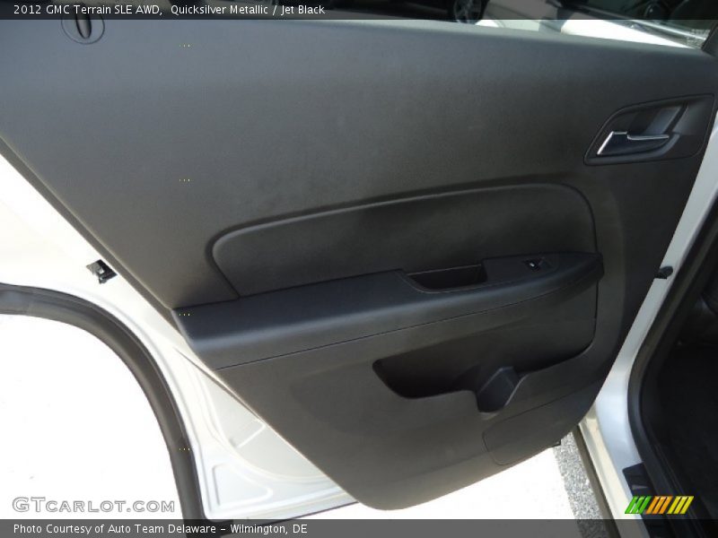 Quicksilver Metallic / Jet Black 2012 GMC Terrain SLE AWD