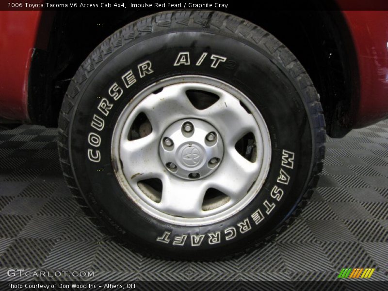 Impulse Red Pearl / Graphite Gray 2006 Toyota Tacoma V6 Access Cab 4x4
