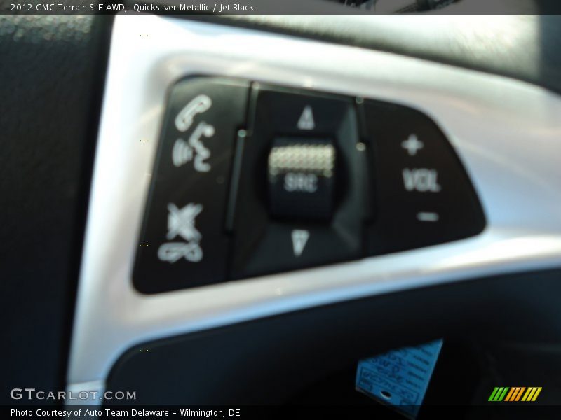 Quicksilver Metallic / Jet Black 2012 GMC Terrain SLE AWD