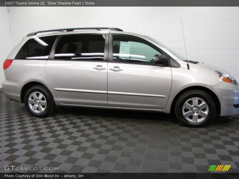 Silver Shadow Pearl / Stone 2007 Toyota Sienna LE