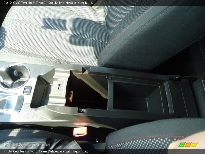 Quicksilver Metallic / Jet Black 2012 GMC Terrain SLE AWD