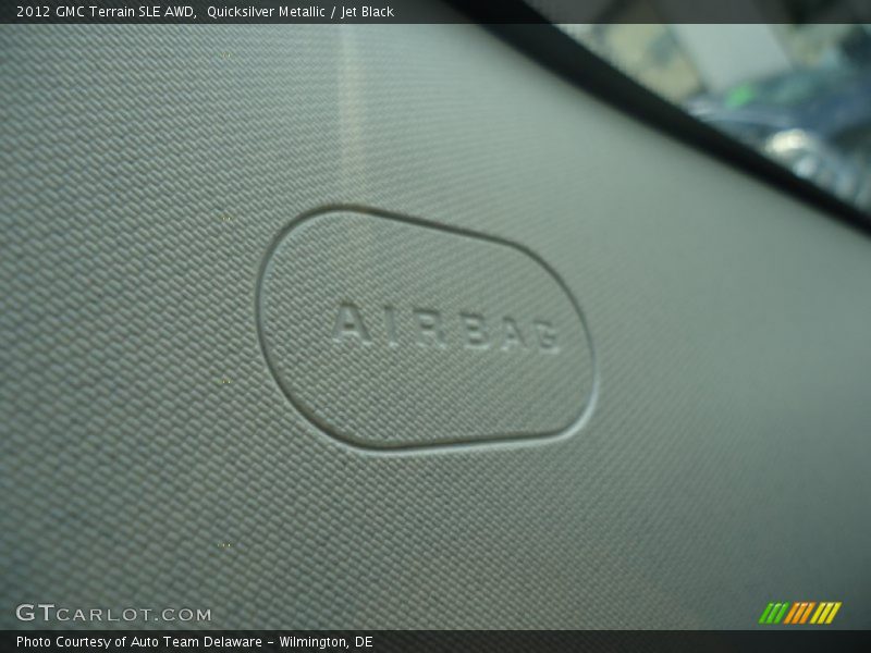 Quicksilver Metallic / Jet Black 2012 GMC Terrain SLE AWD