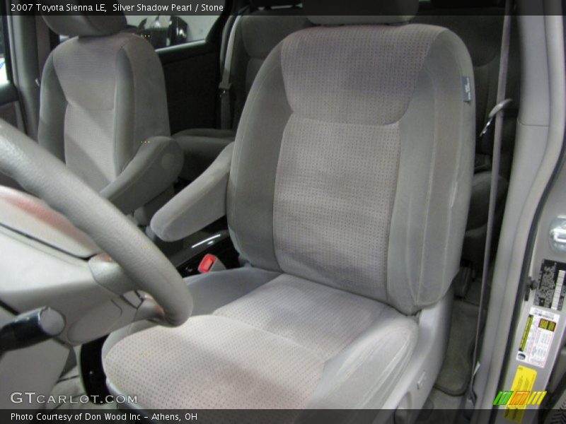 Silver Shadow Pearl / Stone 2007 Toyota Sienna LE