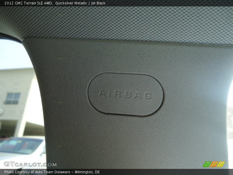 Quicksilver Metallic / Jet Black 2012 GMC Terrain SLE AWD