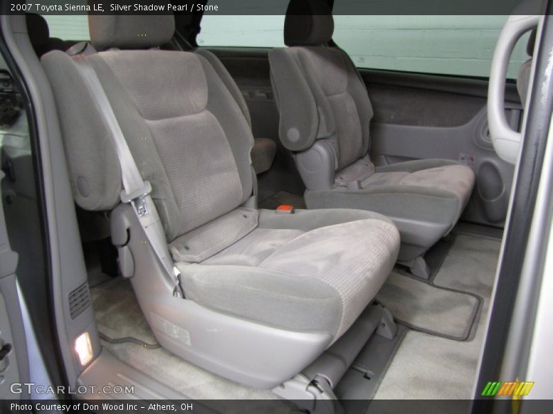 Silver Shadow Pearl / Stone 2007 Toyota Sienna LE