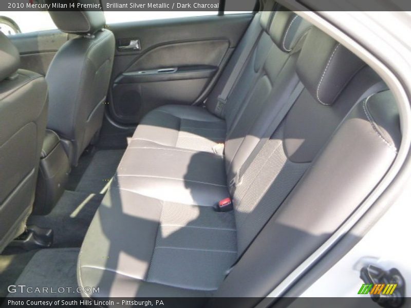 Brilliant Silver Metallic / Dark Charcoal 2010 Mercury Milan I4 Premier