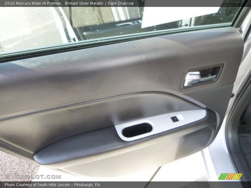 Brilliant Silver Metallic / Dark Charcoal 2010 Mercury Milan I4 Premier