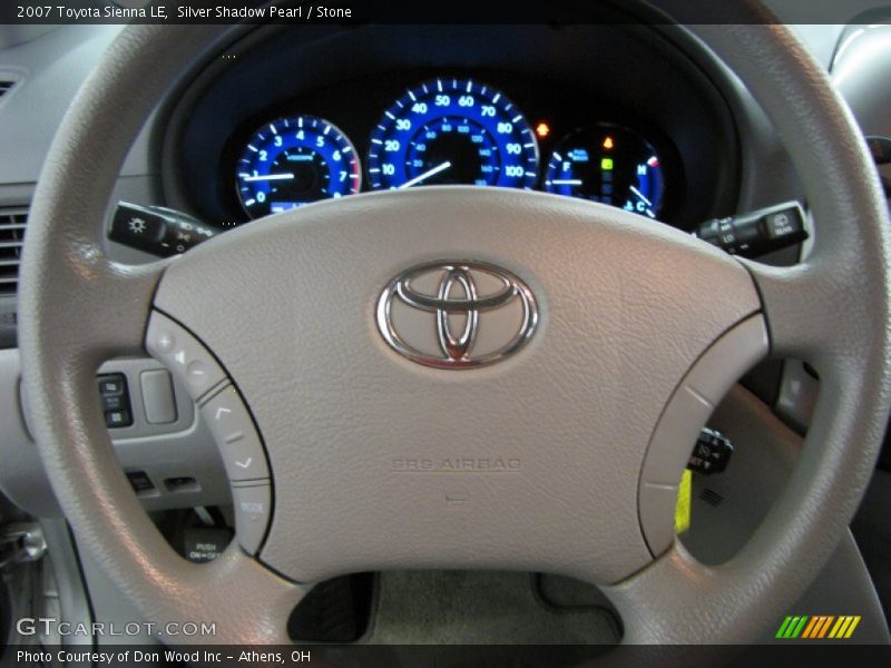 Silver Shadow Pearl / Stone 2007 Toyota Sienna LE