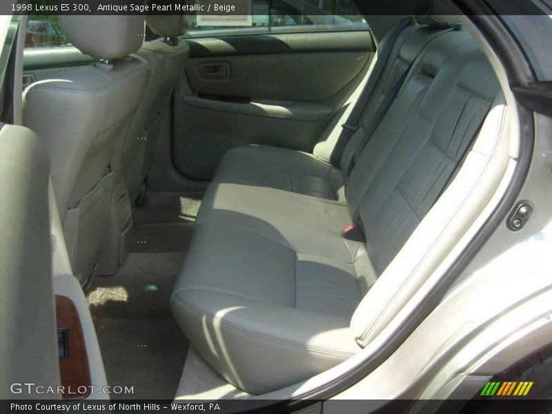 Antique Sage Pearl Metallic / Beige 1998 Lexus ES 300
