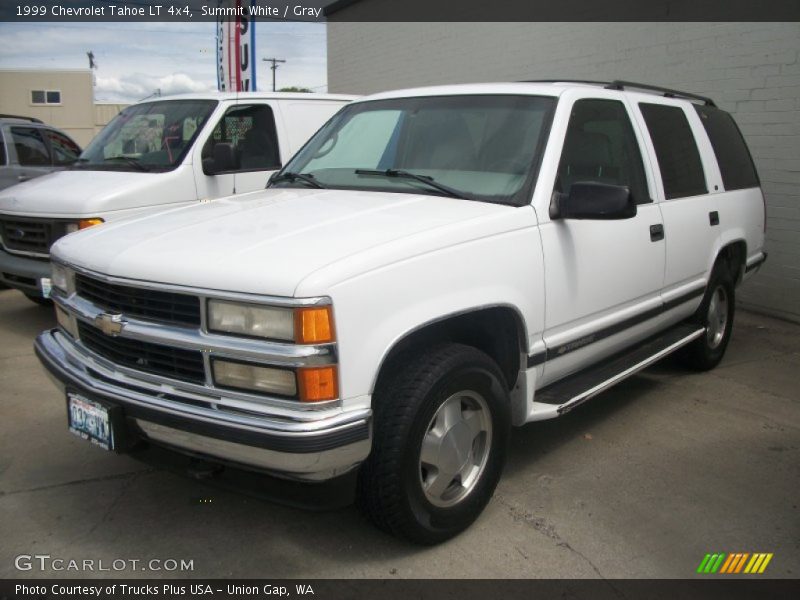 Summit White / Gray 1999 Chevrolet Tahoe LT 4x4