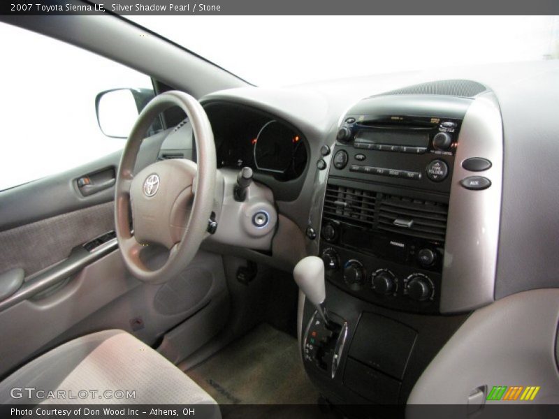 Silver Shadow Pearl / Stone 2007 Toyota Sienna LE