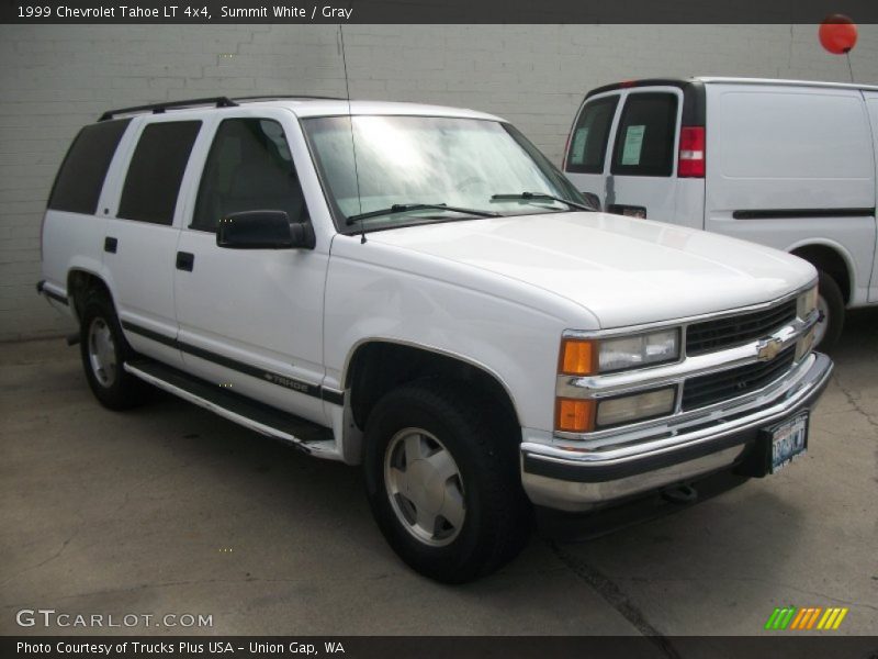 Summit White / Gray 1999 Chevrolet Tahoe LT 4x4