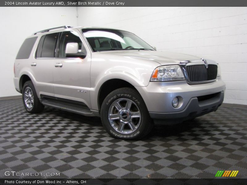Silver Birch Metallic / Dove Grey 2004 Lincoln Aviator Luxury AWD