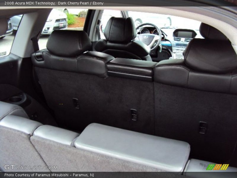 Dark Cherry Pearl / Ebony 2008 Acura MDX Technology