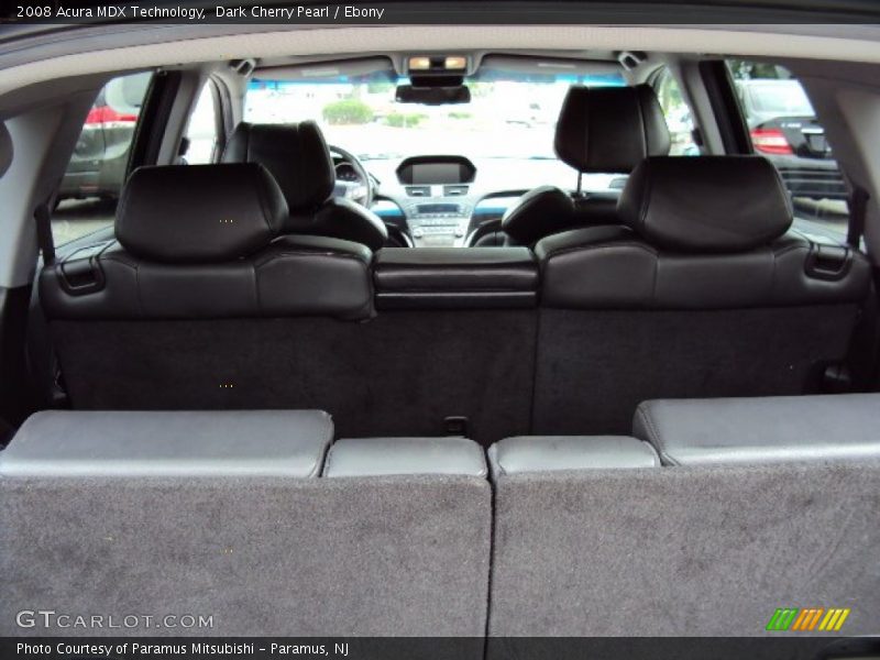 Dark Cherry Pearl / Ebony 2008 Acura MDX Technology