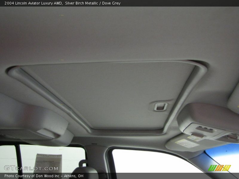 Silver Birch Metallic / Dove Grey 2004 Lincoln Aviator Luxury AWD