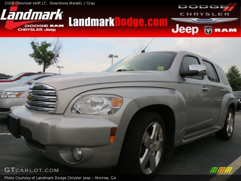 Silverstone Metallic / Gray 2008 Chevrolet HHR LT
