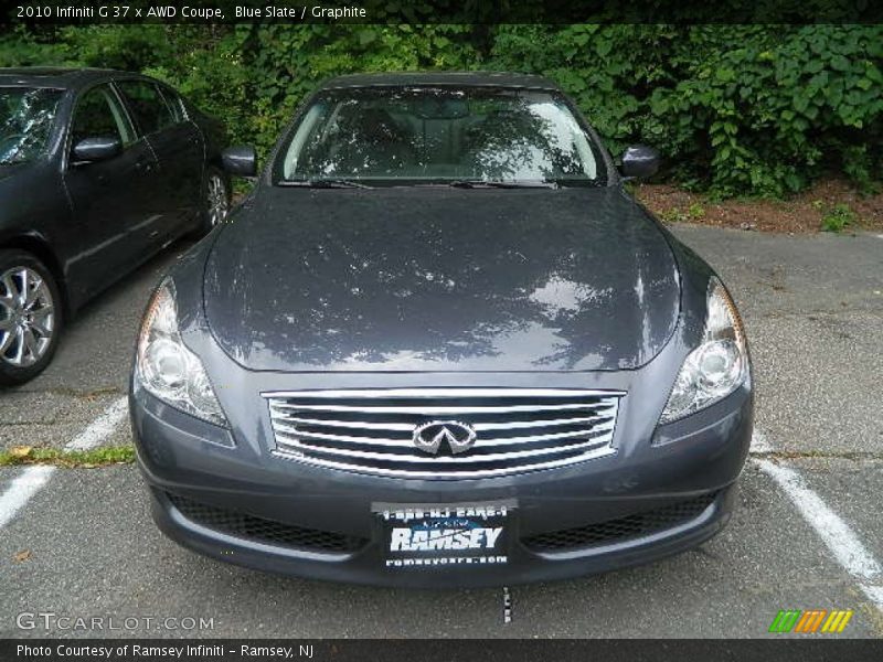 Blue Slate / Graphite 2010 Infiniti G 37 x AWD Coupe