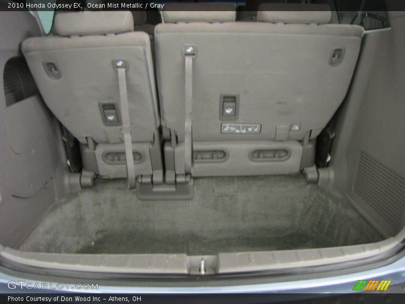 Ocean Mist Metallic / Gray 2010 Honda Odyssey EX