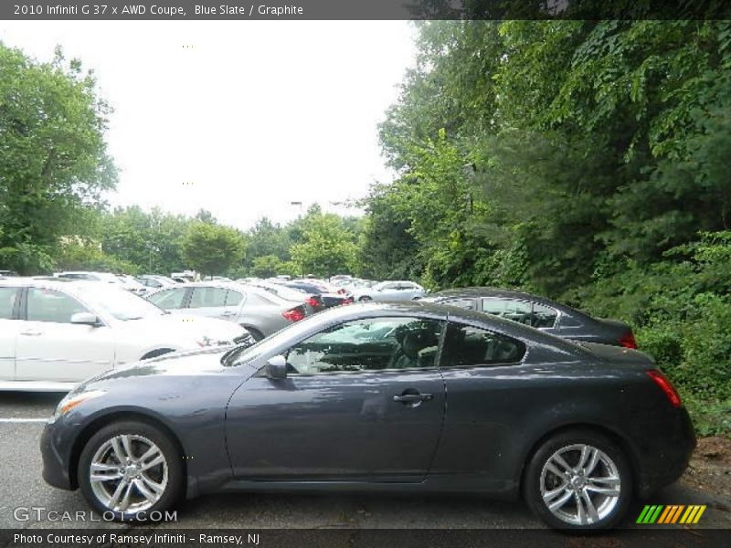 Blue Slate / Graphite 2010 Infiniti G 37 x AWD Coupe