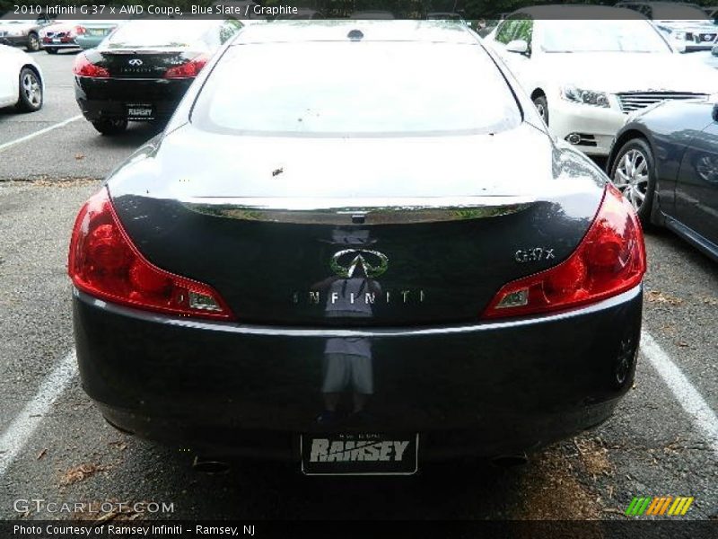 Blue Slate / Graphite 2010 Infiniti G 37 x AWD Coupe